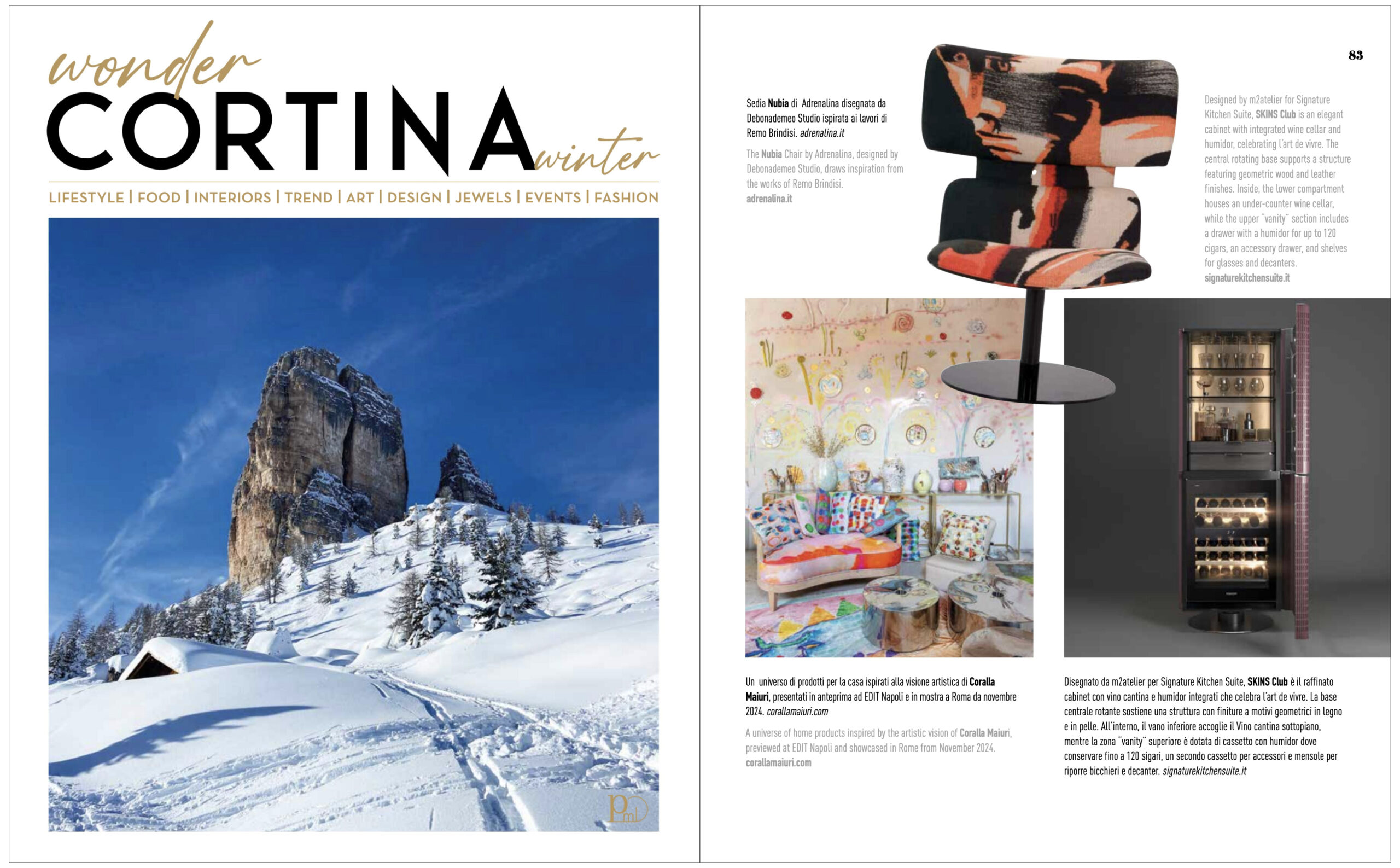 Wonder Cortina Winter 24/25 - Adrenalina