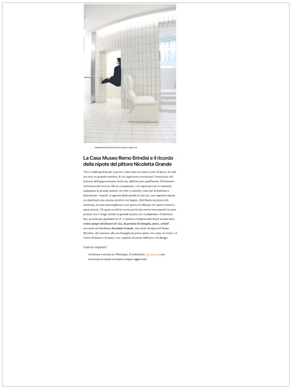 Artribune 07/24 - Adrenalina